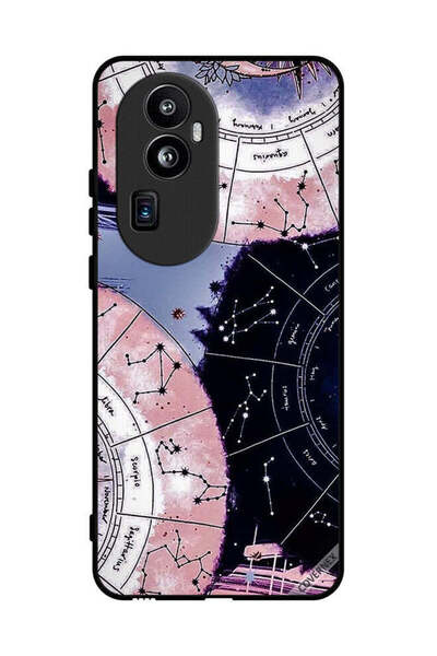 Covernex غطاء حماية لهاتف Oppo Reno 10 Pro Plus بخلفية الأبراج والتنجيم