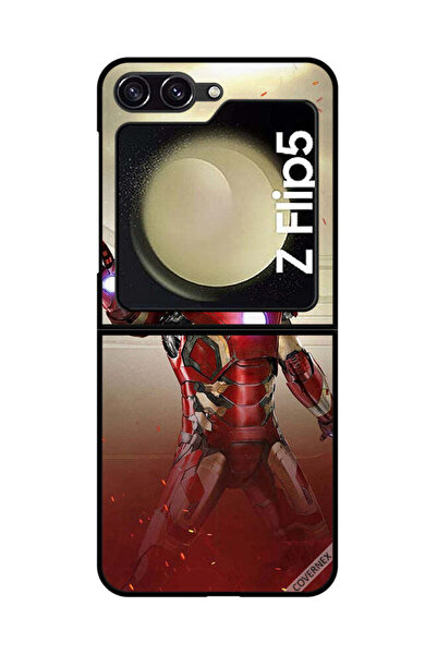 Covernex غطاء حماية لهاتف سامسونج جالاكسي زد فليب 5 - Iron Man Defense