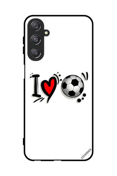 Covernex غطاء حماية لهاتف سامسونج جالاكسي M34 5G أحب كرة القدم