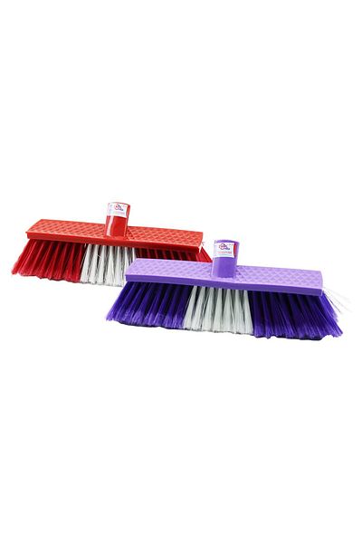 Mena Rise Şirinshop Luxury Feather Floor Brush with Scratched Edge Double Color Brush Brush 1108107