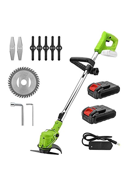 stuffix Electric Grass Trimmer PENDAN with 2 Batteries, 48V, 13000MAH