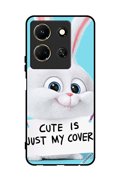 Covernex غطاء حماية لهاتف Infinix Note 30، أرنب لطيف هو مجرد غطاء خاص بي