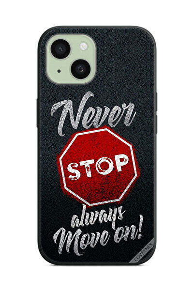 Covernex غطاء حماية لجهاز Apple iPhone 15، لا تتوقف أبدًا، تحرك دائمًا
