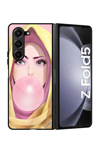 Covernex غطاء حماية لهاتف سامسونج جالاكسي زد فولد 5 بطبعة بالون الفقاعات