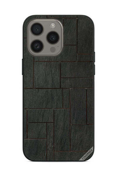 Covernex غطاء حماية لهاتف Apple iPhone 15 Pro بنمط جدار حجري