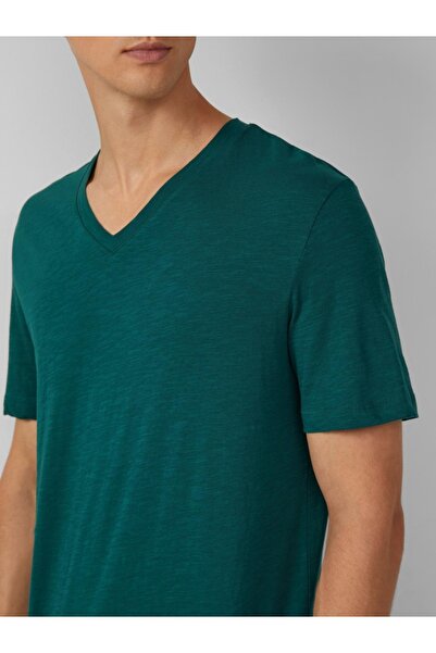 s.Oliver Men's V-neck T-shirt, Regular fit, cotton