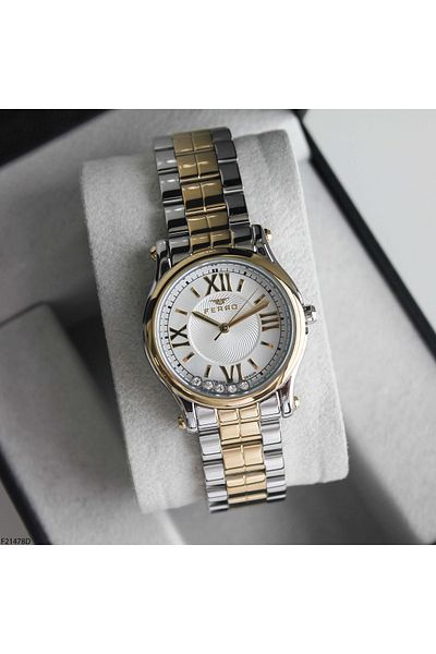 FERRO F21478D Women's Wrist Watch with Steel Band