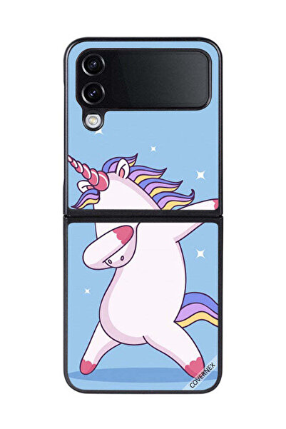 Covernex غطاء حماية لهاتف سامسونج جالاكسي زد فليب 4 يونيكورن داب