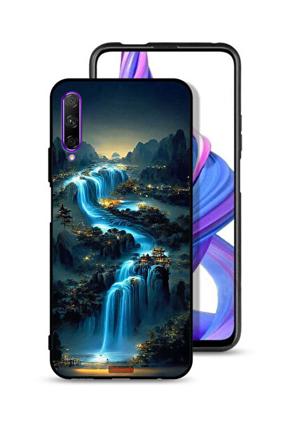 Tolwak غطاء حماية لهاتف هواوي Y9s بتصميم شلال