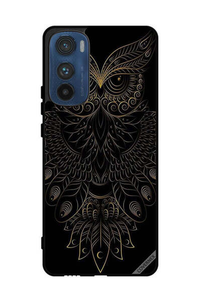 Covernex غطاء حماية لهاتف موتورولا إيدج 30 بتصميم بومة زهرية عصرية