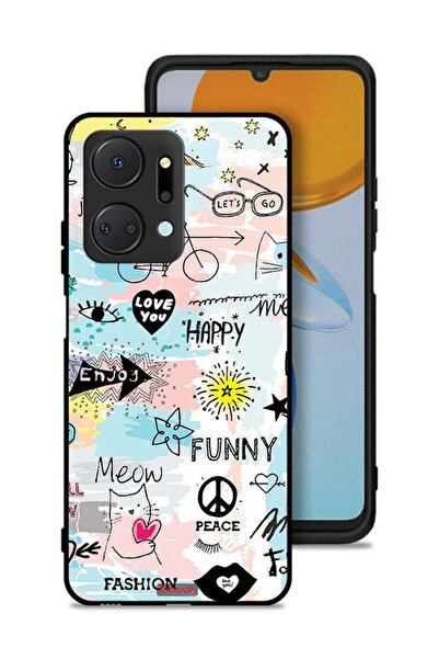 Tolwak غطاء حماية لهاتف Honor X7a - أحبك - علامات