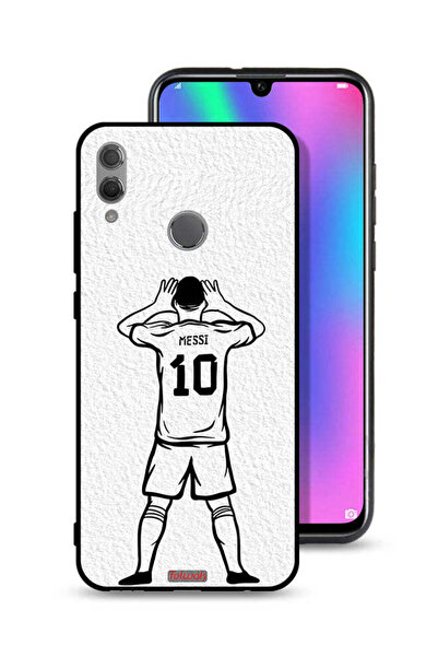 Tolwak غطاء حماية لهاتف Honor 10 Lite برسومات ميسي سكيتش