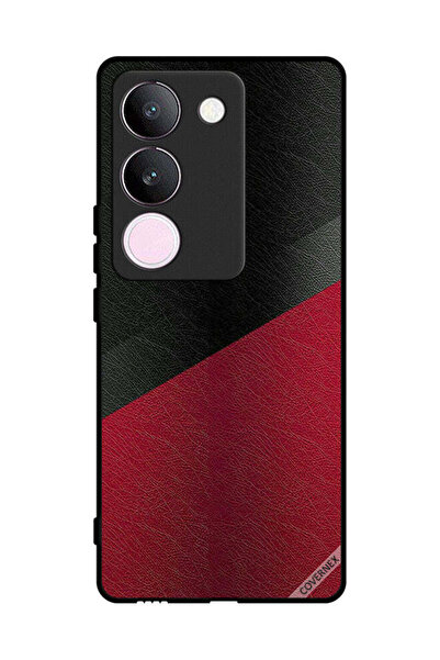 Covernex غطاء حماية لهاتف فيفو V29 بنمط جلدي
