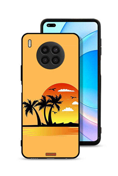 Tolwak غطاء حماية لهاتف Honor 50 Lite بتصميم تجريدي