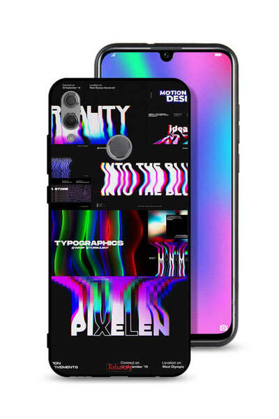 Tolwak غطاء حماية لهاتف Honor 10 Lite بتصميم متحرك
