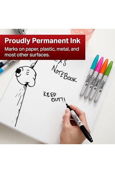 Mena Rise Diyar-Ifırsatshop Fine Permanent Marker 4 Pack, Neon Colors 1017157