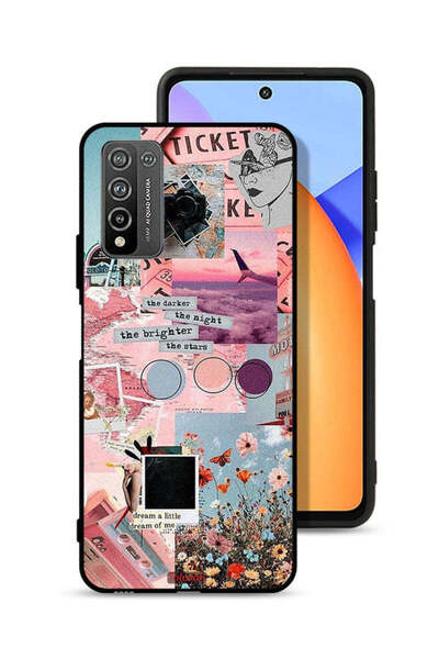 Tolwak غطاء حماية لهاتف Honor 10X Lite - الليل أظلم والنجوم أكثر إشراقًا