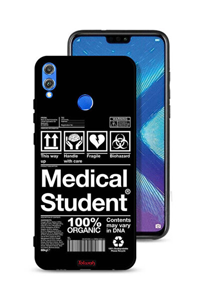 Tolwak غطاء حماية لهاتف Honor 8X - ملصق طالب الطب