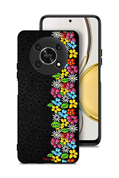 Tolwak غطاء حماية لهاتف Honor X30 5G - فلاورز لاين