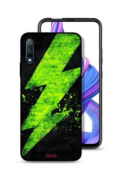 Tolwak غطاء حماية لهاتف Honor 9X (الصين) بنمط كهربائي