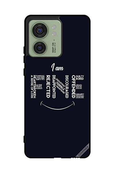 Covernex Protective Case Cover For Motorola Edge 40 Calligraphy I Am Fine