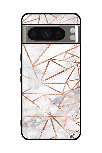 Covernex غطاء حماية لهاتف Google Pixel 8 Pro بنمط رخامي وورق جدران