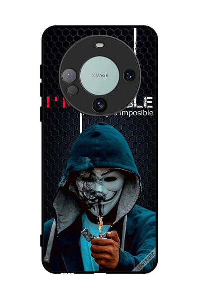 Covernex غطاء حماية لهاتف هواوي ميت 60 - خلفية شاشة "أنا ممكن، لا شيء مستحيل"