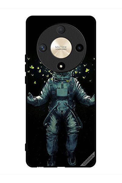 Covernex غطاء حماية لهاتف Honor X9b - رائد فضاء وفراشات