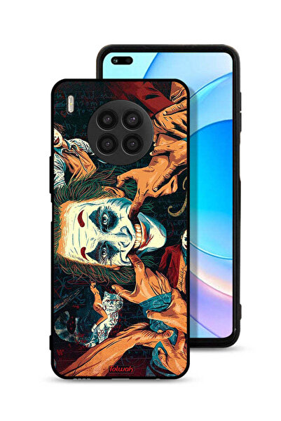 Tolwak غطاء حماية لهاتف Honor 50 Lite برسومات الجوكر
