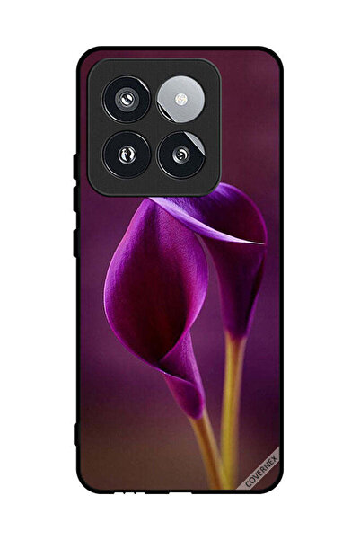 Covernex غطاء حماية لهاتف شاومي 14 برو - زهرتان جميلتان