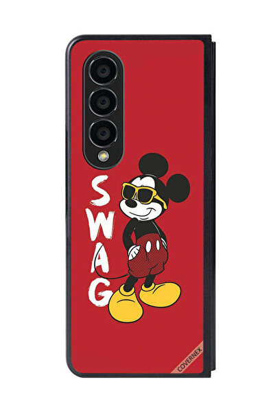 Covernex غطاء حماية لهاتف سامسونج جالاكسي زد فولد 4 بتصميم ميكي ماوس