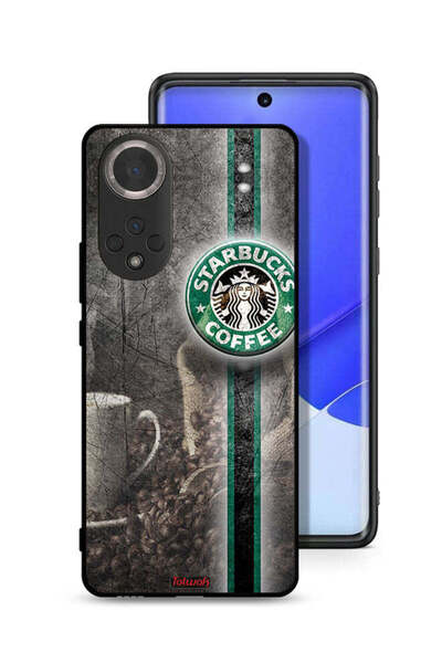 Tolwak غطاء حماية لهاتف Honor 50 بنقشة فن القهوة