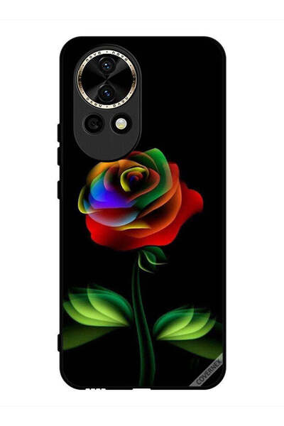 Covernex غطاء حماية لهاتف هواوي نوفا 12 - لون قوس قزح وردي