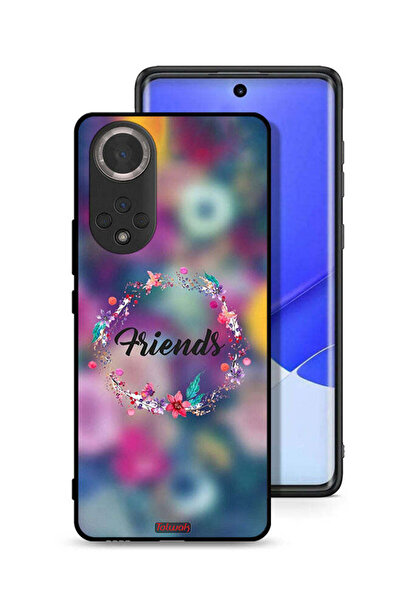 Tolwak غطاء حماية لهاتف Honor 50 بتصميم خاتم أصدقاء الزهور