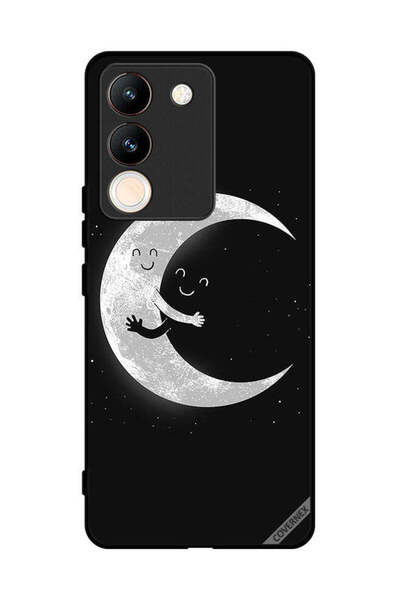 Covernex غطاء حماية لهاتف فيفو Y200 عناق القمر والسماء المظلمة