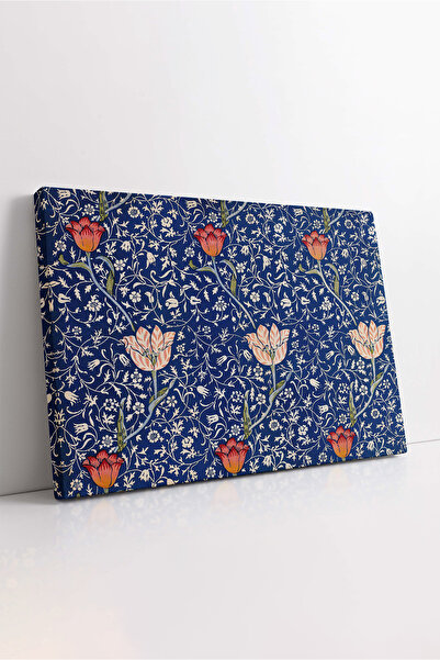 KOSS Dijital Pictură pe pânză William Morris, pictură cu modele albastre, pân...