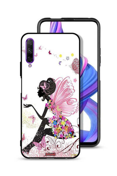 Tolwak Honor 9X Pro Protective Case Cover Butterfly Girl Artwork