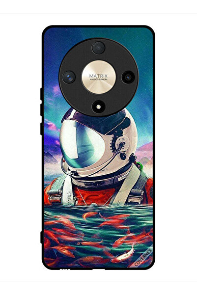 Covernex غطاء حماية لهاتف Honor X9b رائد فضاء بألوان أسماك البحر