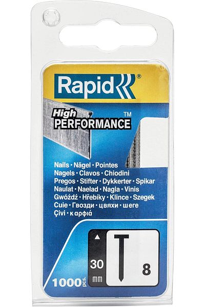 Mena Rise Şirinshop Nail Type 8/30 Mm, 1000 Pieces Blister, 40109536 1108107