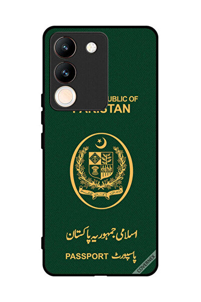 Covernex غطاء حماية لهاتف vivo Y200 بنمط جواز سفر باكستاني