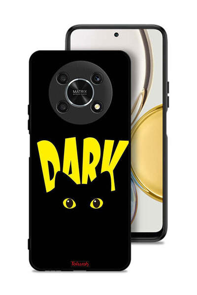 Tolwak Honor X9 5G Protective Case Cover Dark Cat