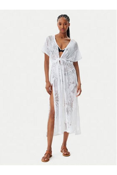 Banana Moon Women's Beach Dress ELVIE COCOBEACH White
