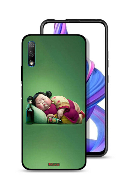 Tolwak غطاء حماية لهاتف Honor 9X (الصين) - فتاة سمينة