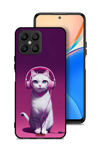 Tolwak Honor X8 4G Protective Case Cover Cute Kitten