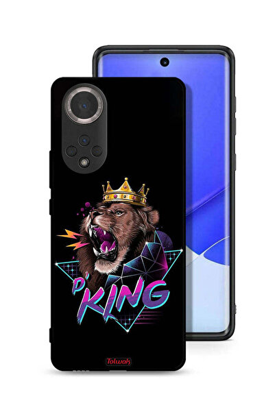 Tolwak غطاء حماية لهاتف Honor 50 برسومات الأسد الملك