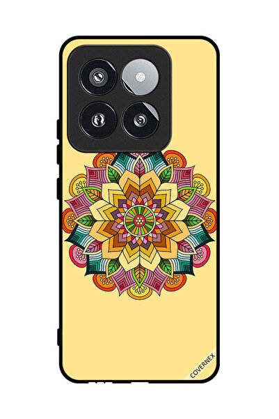 Covernex غطاء حماية لهاتف شاومي 14 برو بنمط ماندالا دائري
