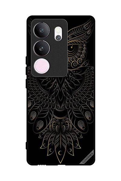 Covernex غطاء حماية لهاتف فيفو V29 برو بتصميم بومة زهرية عصرية