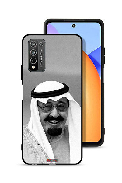 Tolwak غطاء حماية لهاتف Honor 10X Lite صورة الملك عبدالله مبتسماً