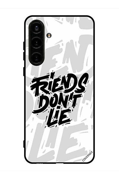 Covernex غطاء حماية لهاتف سامسونج جالاكسي S24 بلس - خط عربي - أصدقاء لا يكذبون