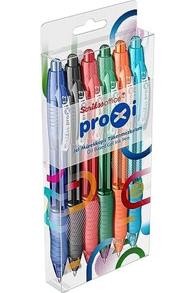 Mena Rise Şirinshop Office Proxi Ballpoint Pen 6 Pcs Blister Pack 1108107